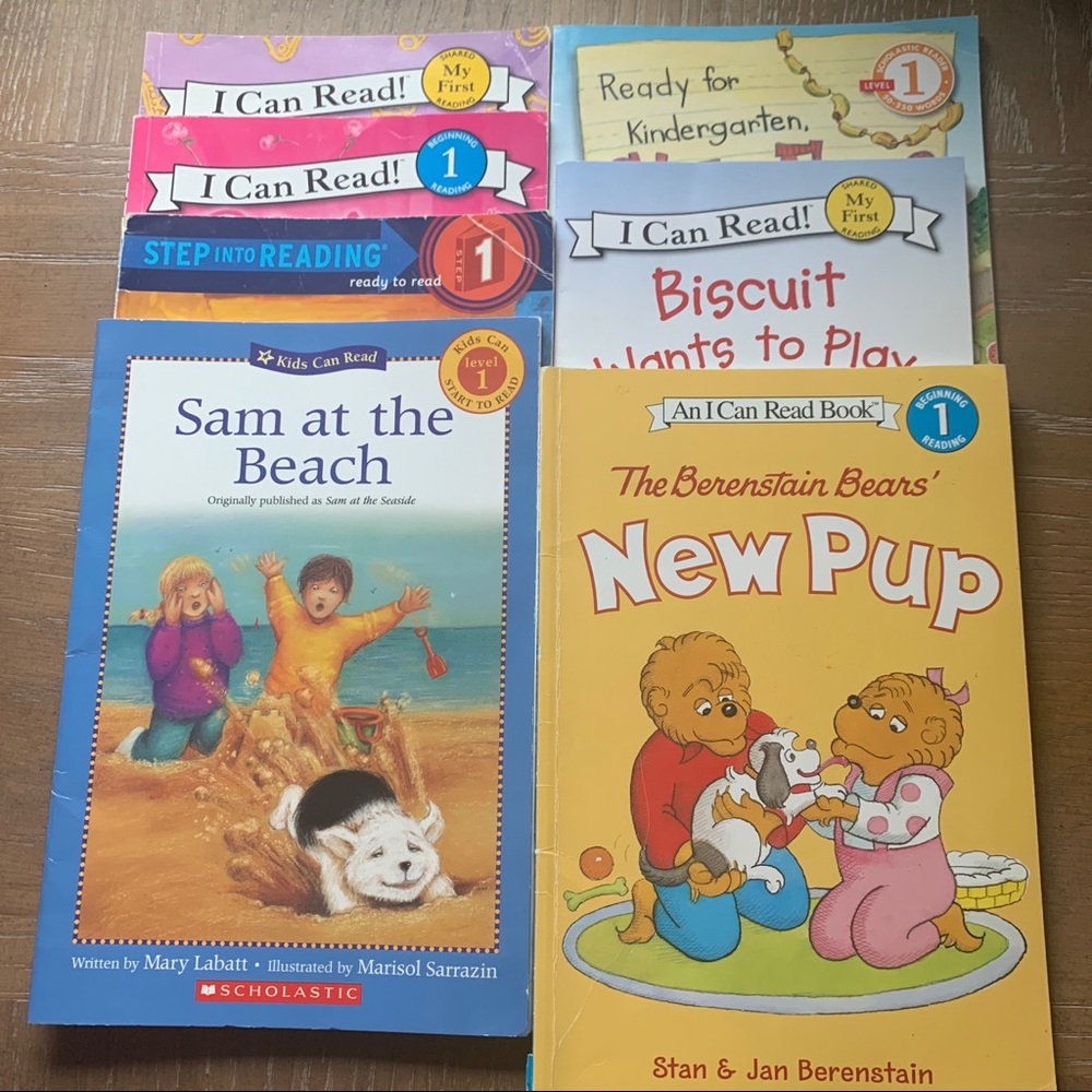 Scholastic Level 1 children books